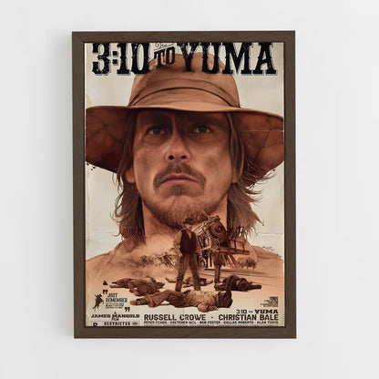 ap-3:10 to yuma-1 cadre Bois foncé