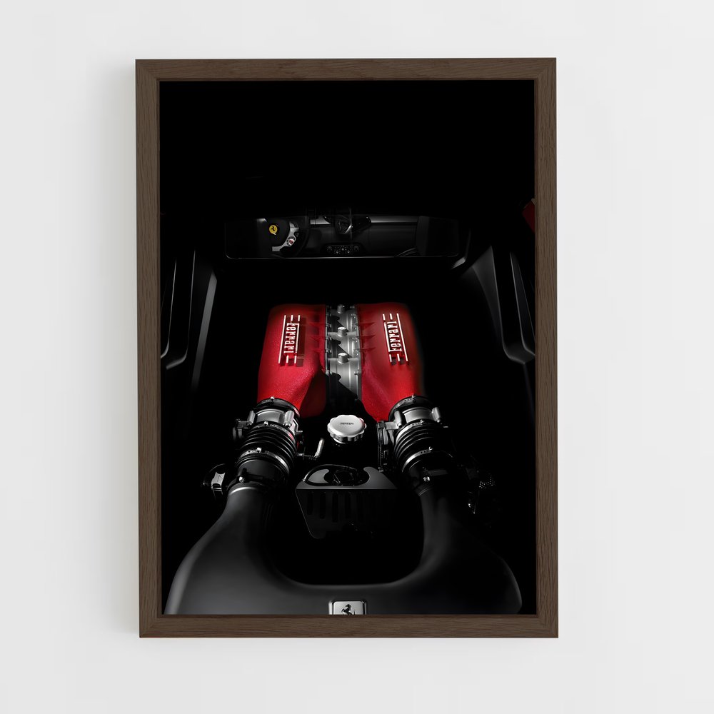 ap-458 italia-4 cadre Bois foncé