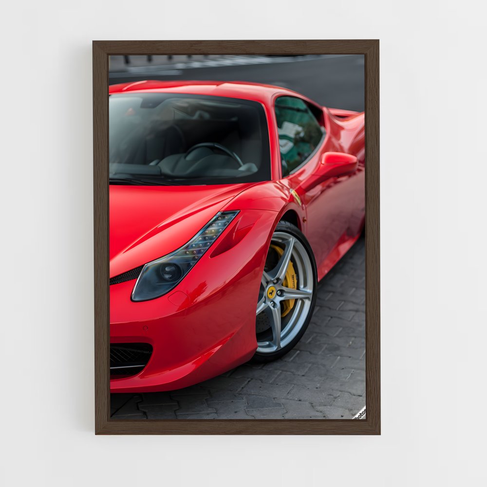 ap-458 italia-5 cadre Bois foncé