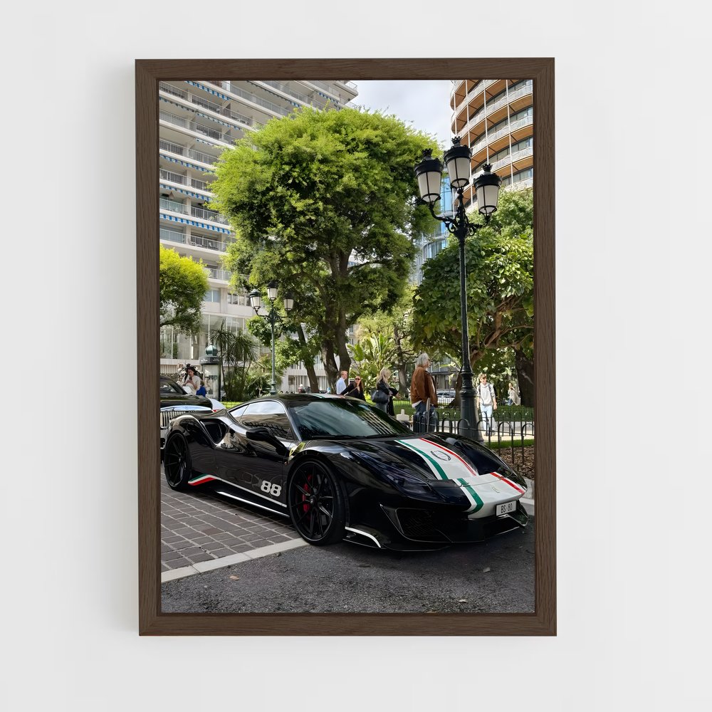 ap-488 pista-3 cadre Bois foncé