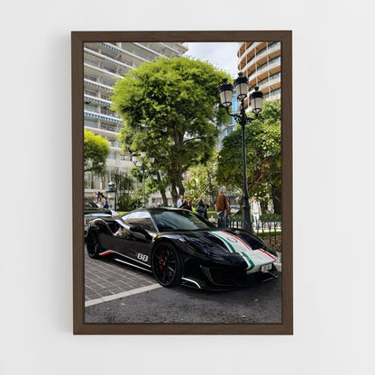 ap-488 pista-3 cadre Bois foncé