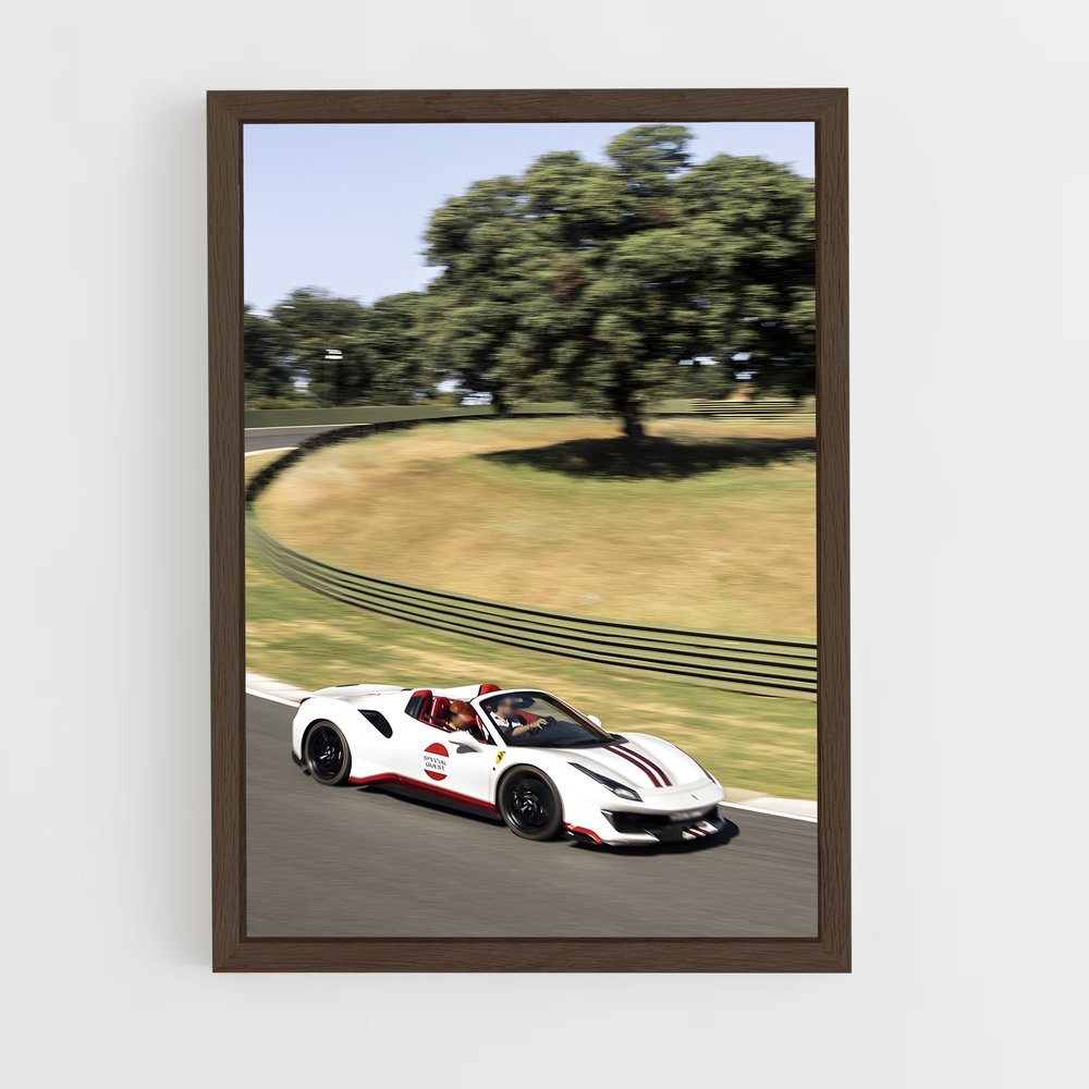 ap-488 pista spider-2 cadre Bois foncé