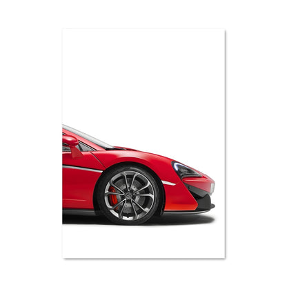 Poster McLaren Rouge Passion