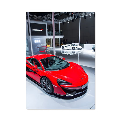 Poster Hypercar McLaren 540C