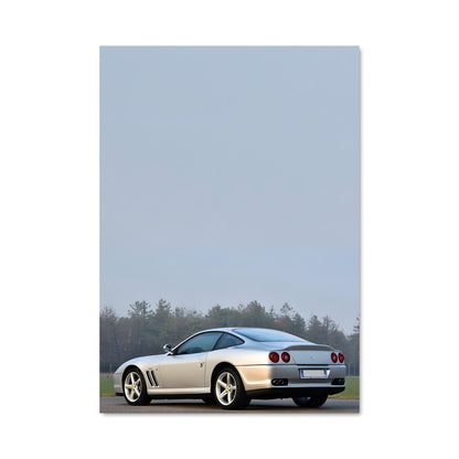 Poster Maranello en Argent