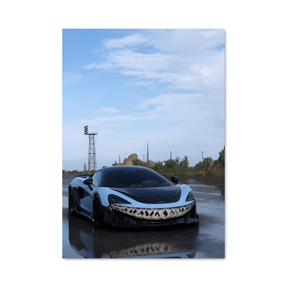 Poster Échappée Inondée