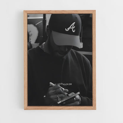 ap-6lack-4 cadre Bois clair