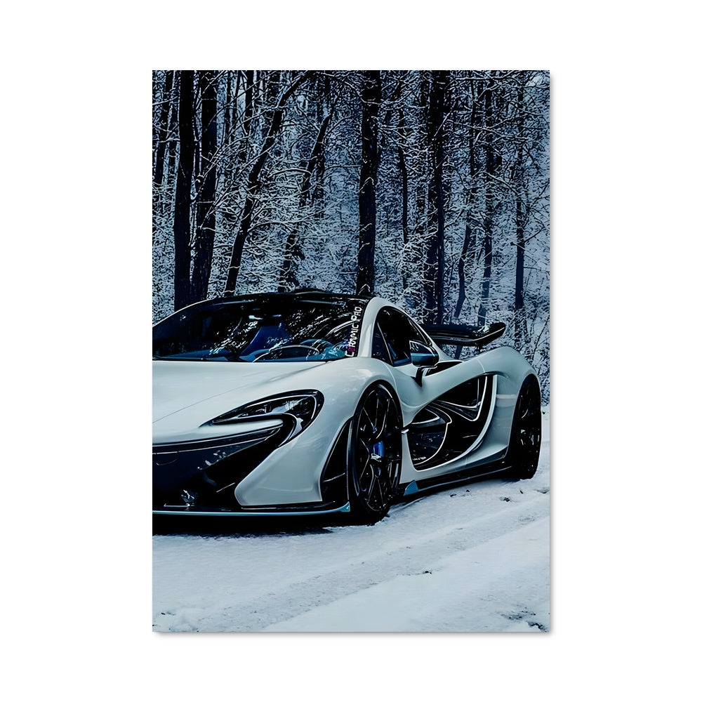 Poster Neige McLaren