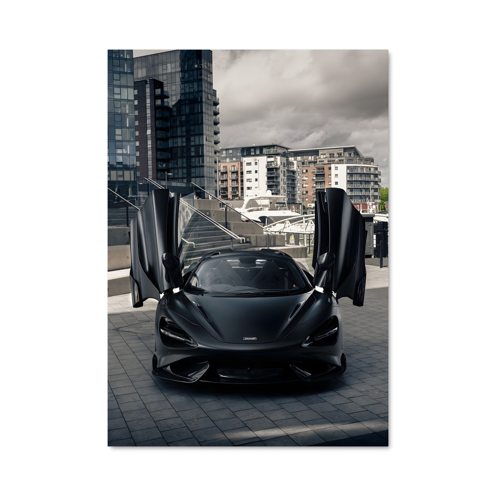 Poster Spider Cityscape