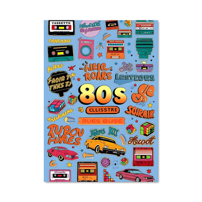 Poster Synthwave Vibes
