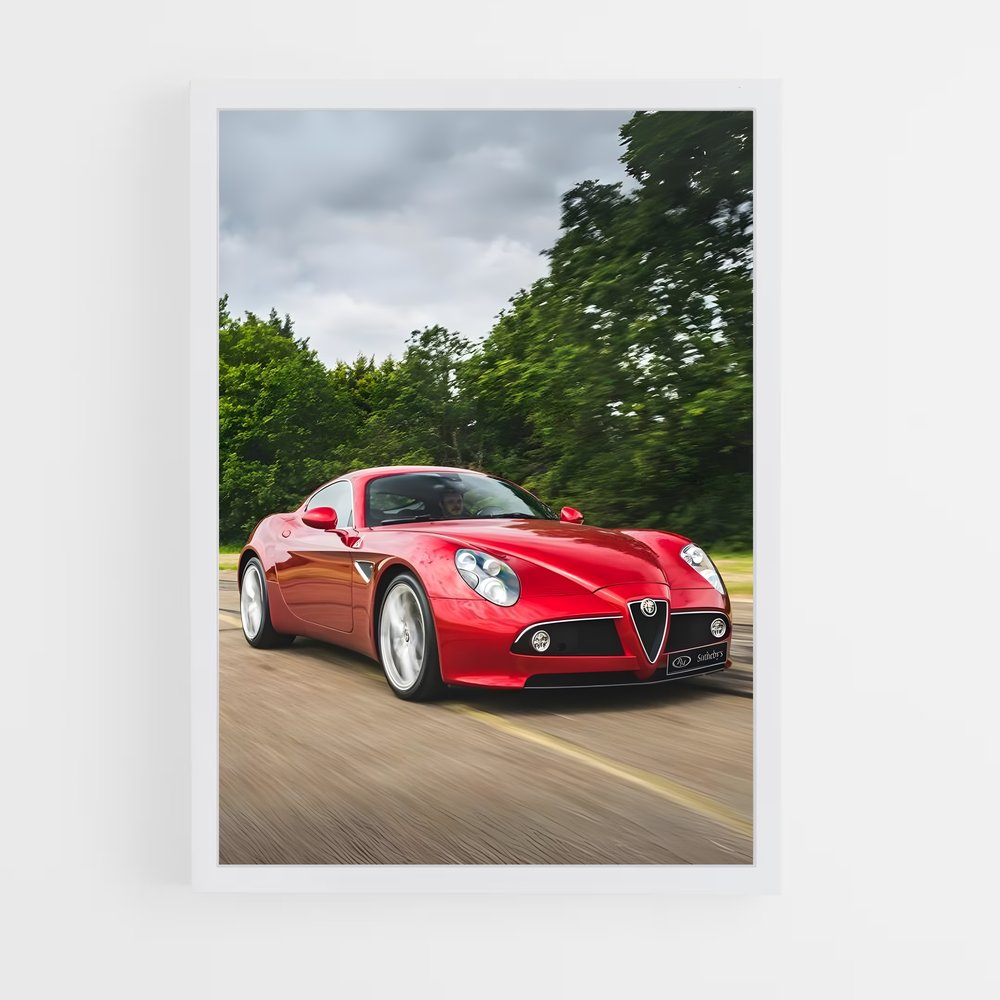 ap-8c competizione-4 cadre Blanc