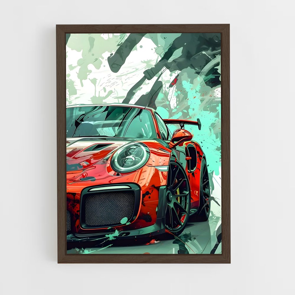 ap-911 gt3-9 cadre Bois foncé
