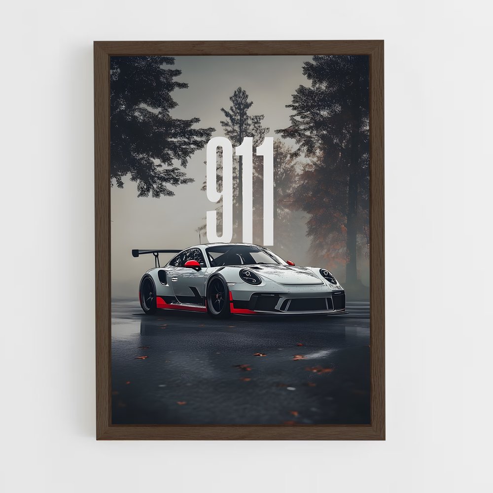 ap-911 r-3 cadre Bois foncé