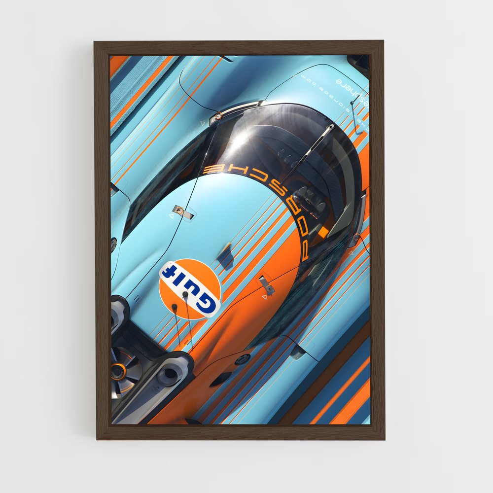 ap-917 gulf-1 cadre Bois foncé