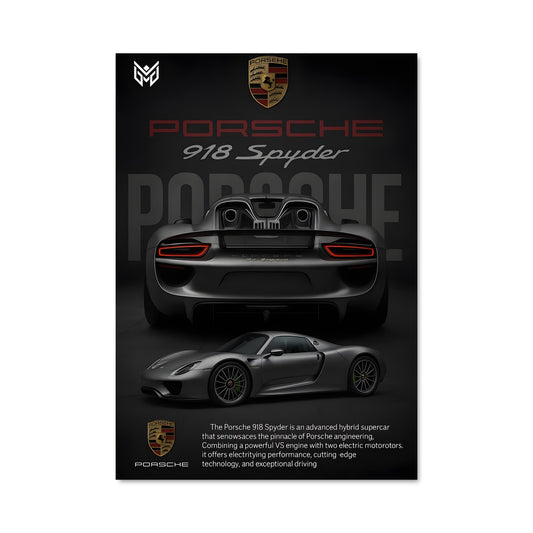 Poster 912 Spyder Concept