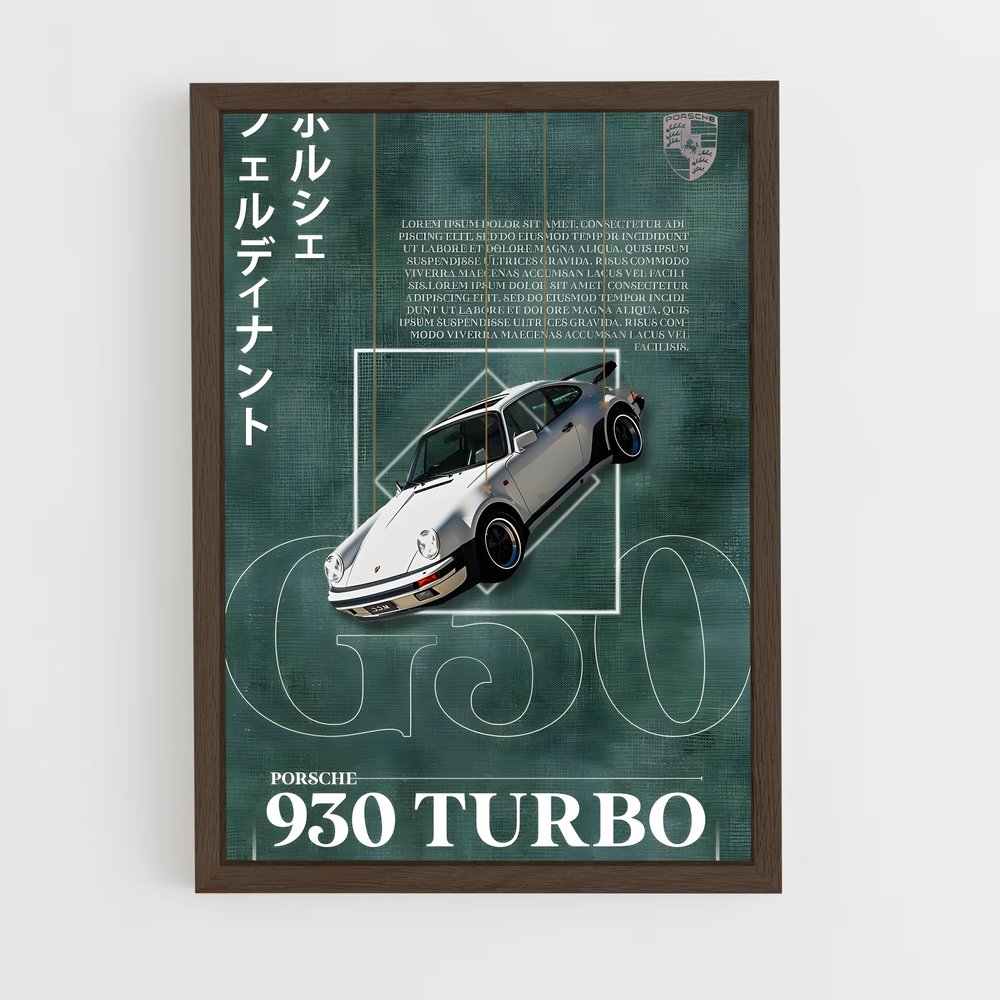 ap-930 turbo-1 cadre Bois foncé
