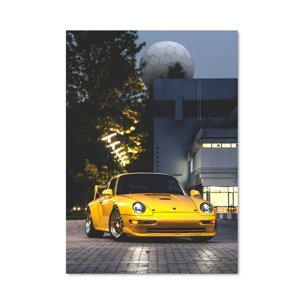 Poster Turbo Jaune