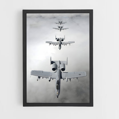 ap-a-10 warthog-10 cadre Noir