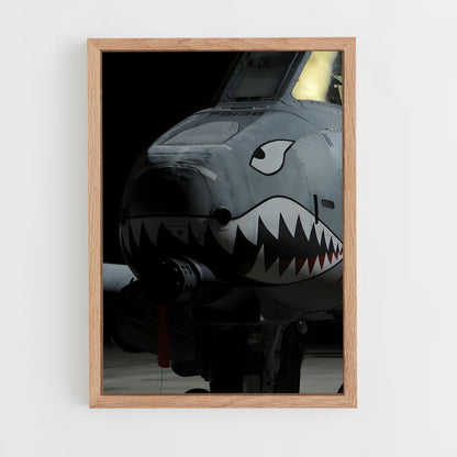 ap-a-10 warthog-9 cadre Bois clair