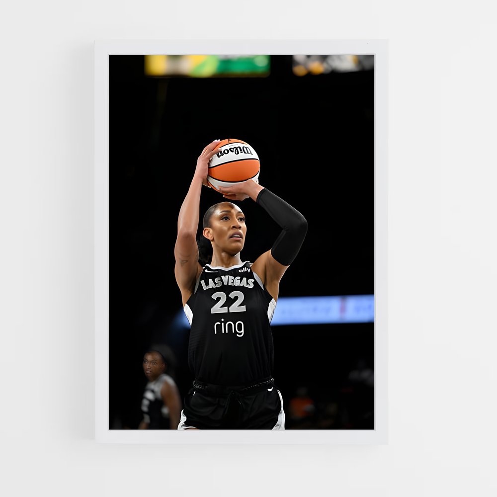ap-a'ja wilson-7 cadre Blanc