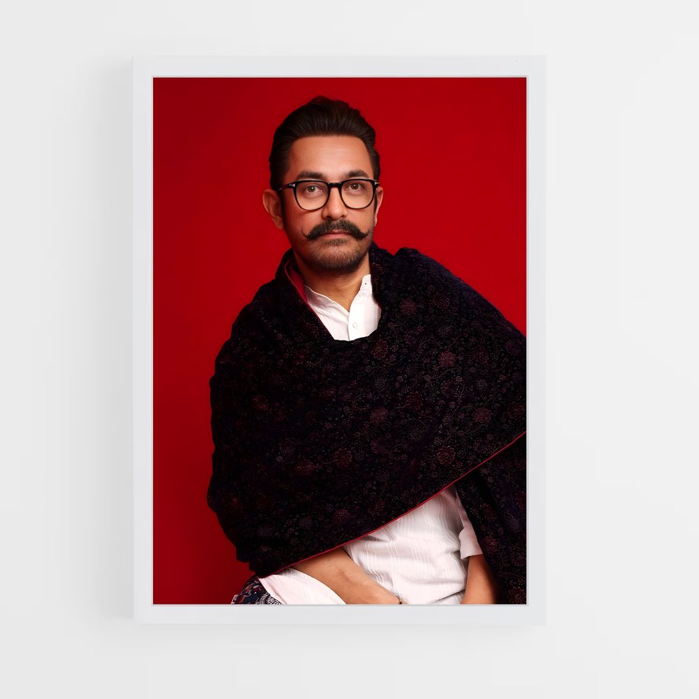 ap-aamir khan-4 cadre Blanc