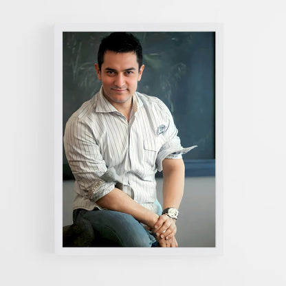ap-aamir khan-7 cadre Blanc