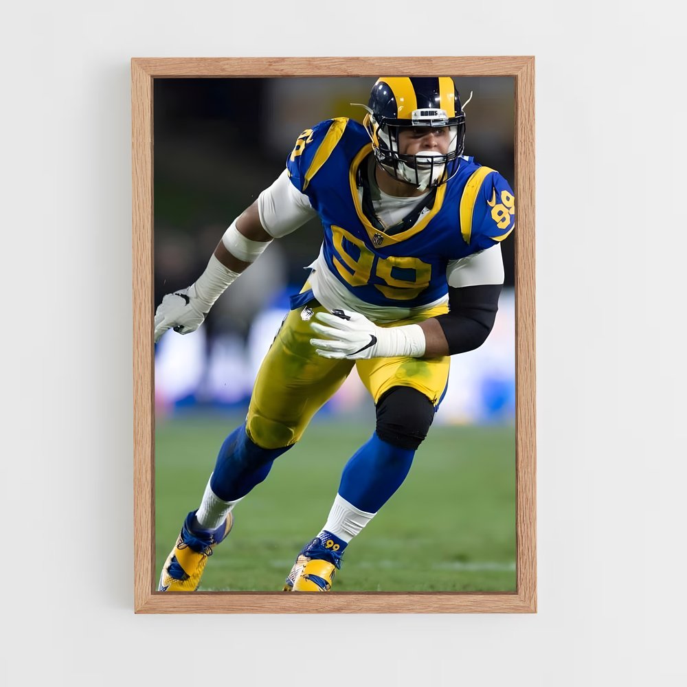 ap-aaron donald-2 cadre Bois clair