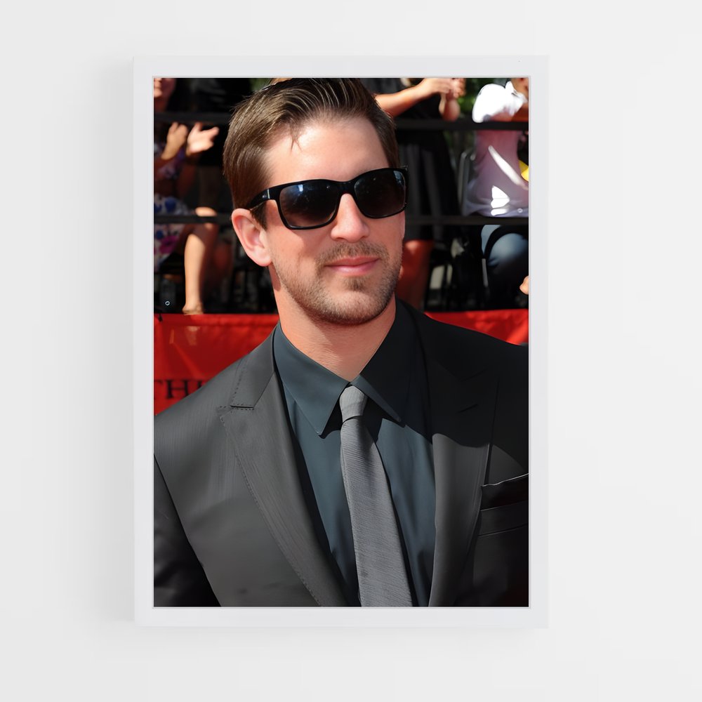 ap-aaron rodgers-2 cadre Blanc