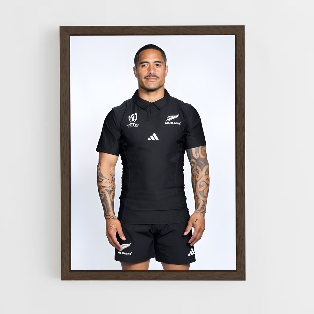ap-aaron smith-4 cadre Bois foncé