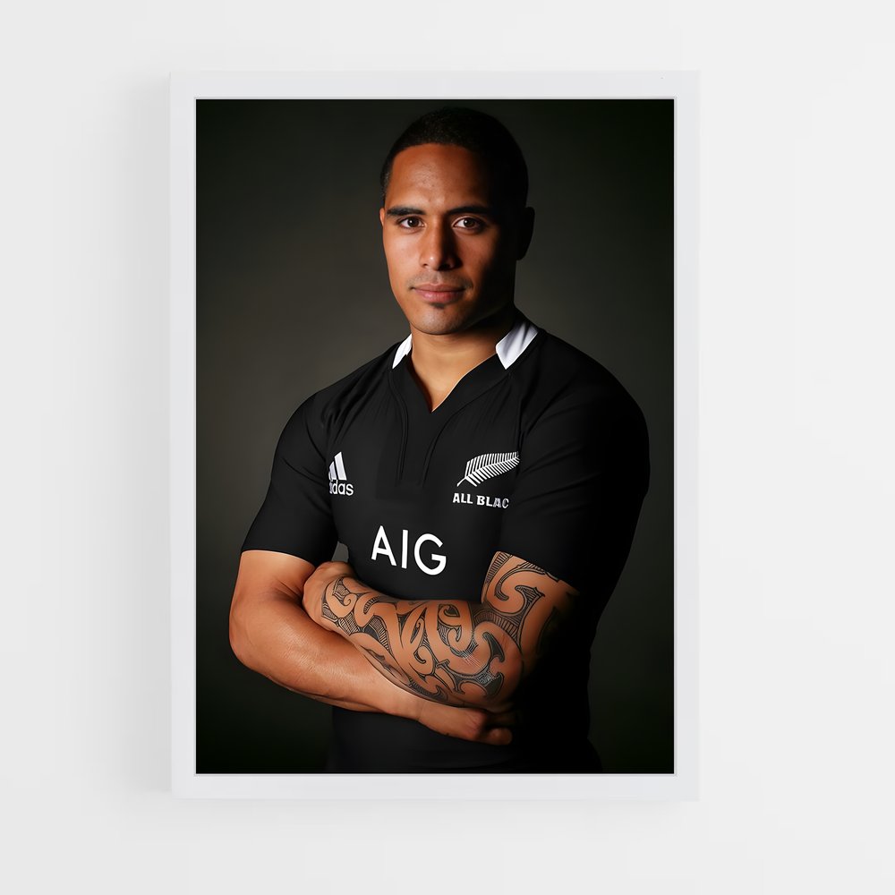 ap-aaron smith-7 cadre Blanc