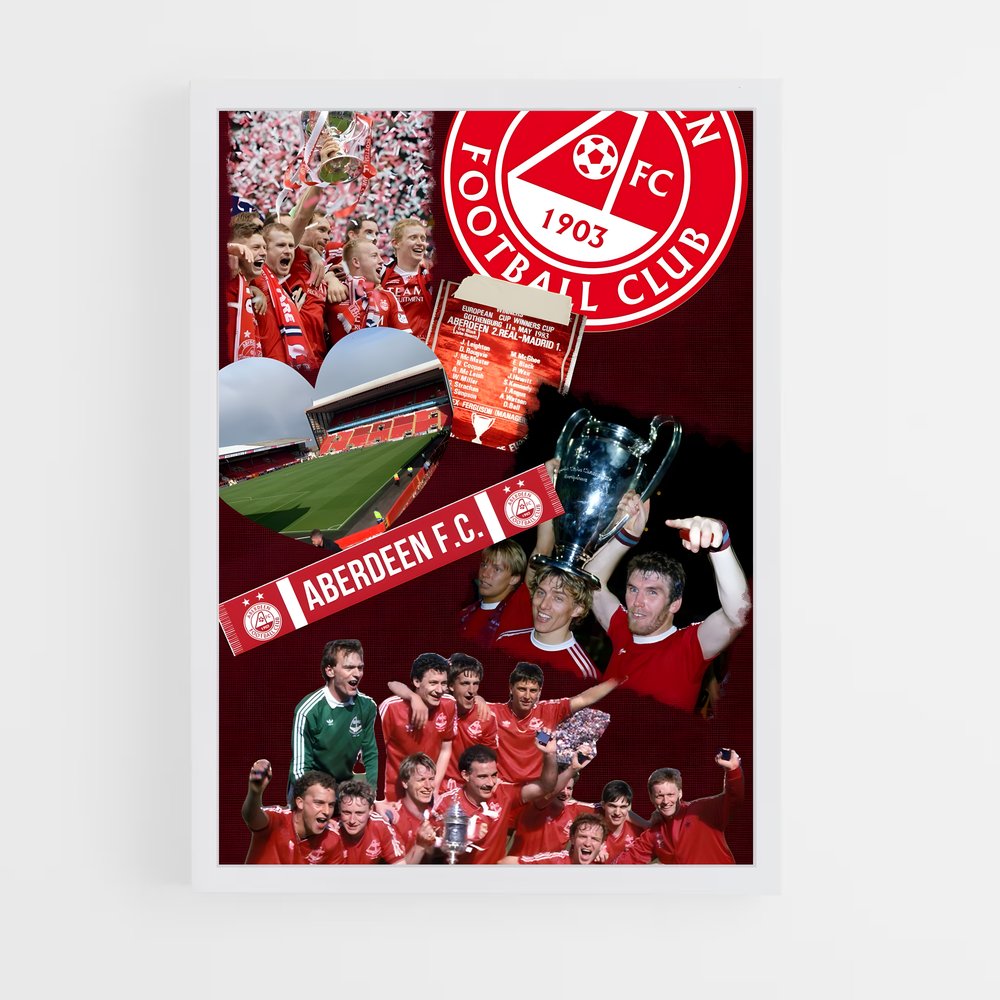 ap-aberdeen fc-1 cadre Blanc