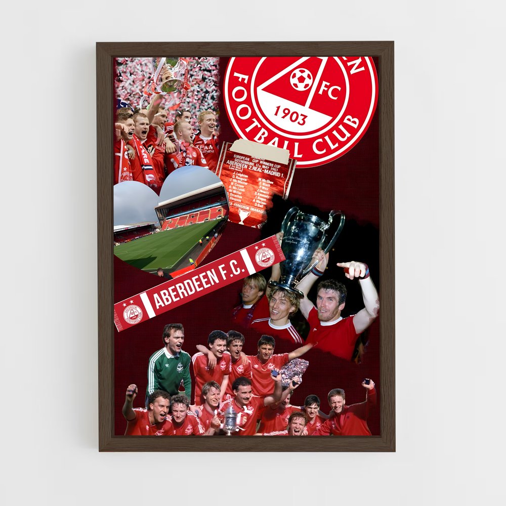 ap-aberdeen fc-1 cadre Bois foncé