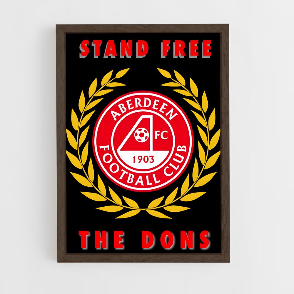 ap-aberdeen fc-6 cadre Bois foncé