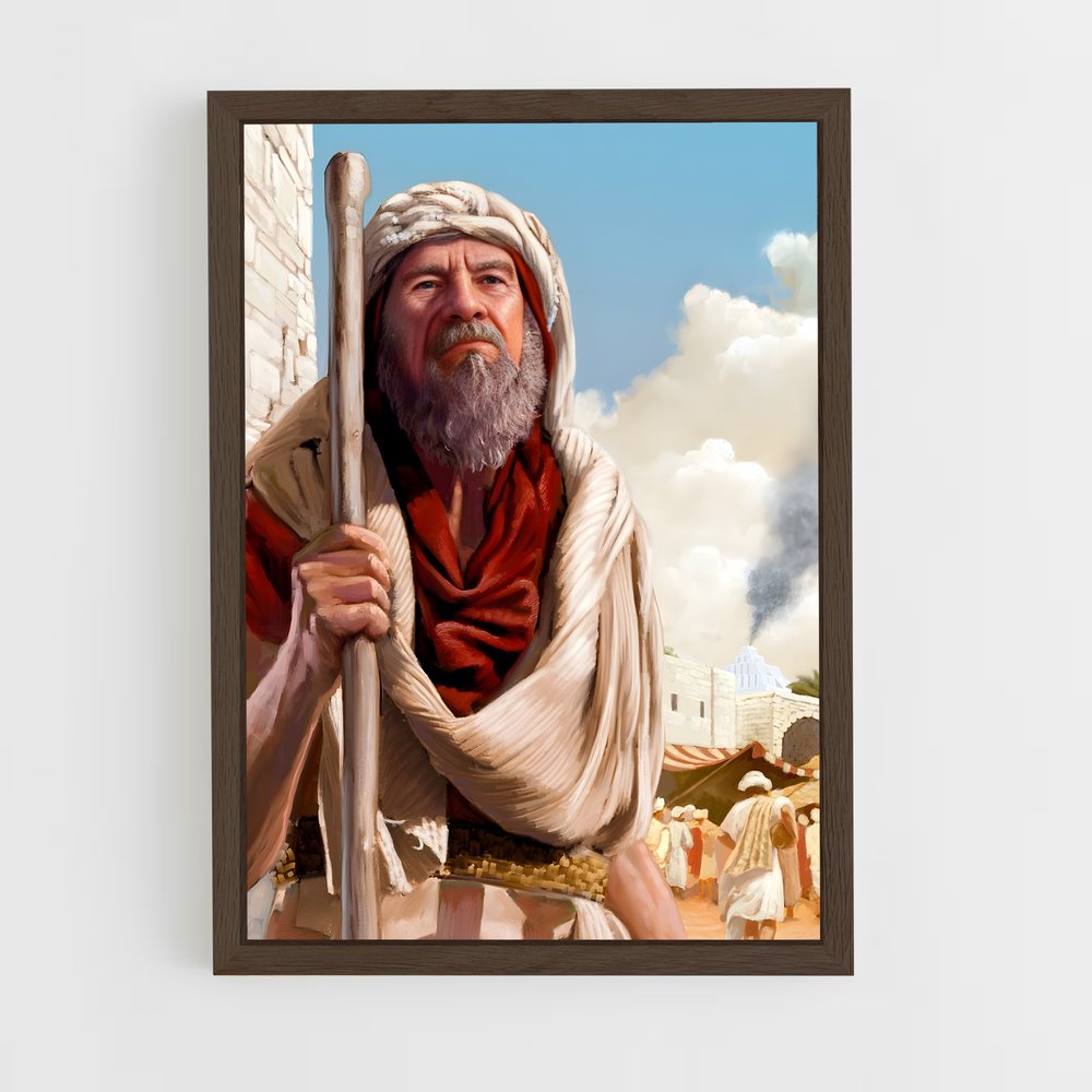 ap-abraham-3 cadre Bois foncé