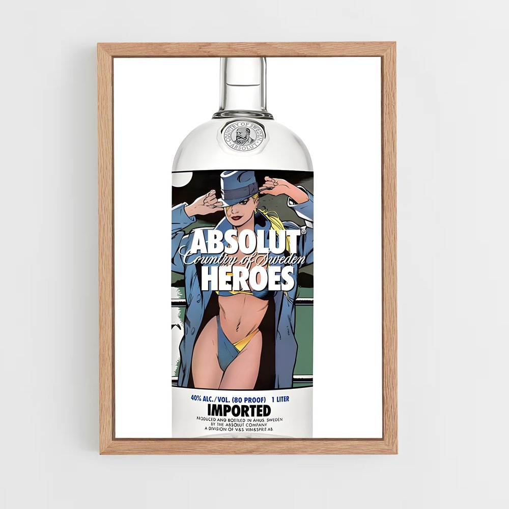 ap-absolut-4 cadre Bois clair