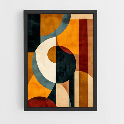 ap-abstract shapes-3 cadre Noir