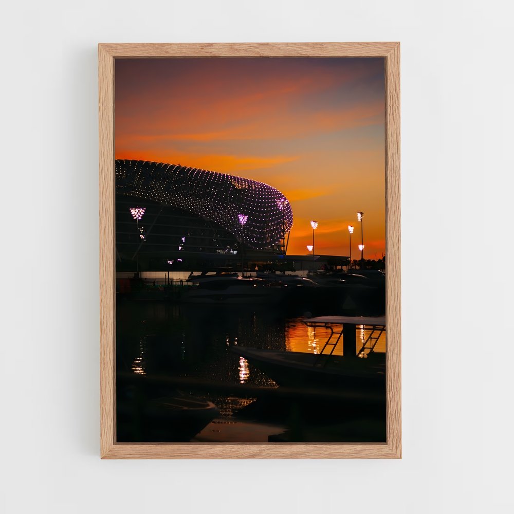 ap-abu dhabi grand prix-10 cadre Bois clair