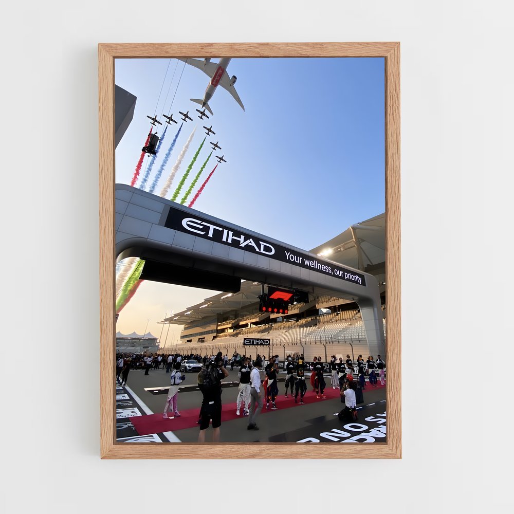 ap-abu dhabi grand prix-4 cadre Bois clair