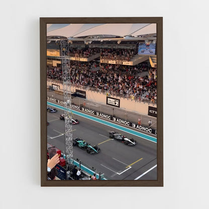 ap-abu dhabi grand prix-7 cadre Bois foncé