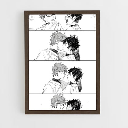 ap-ace of diamond-6 cadre Bois foncé
