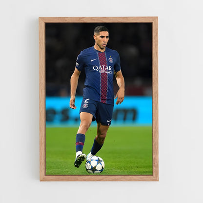 ap-achraf hakimi-2 cadre Bois clair