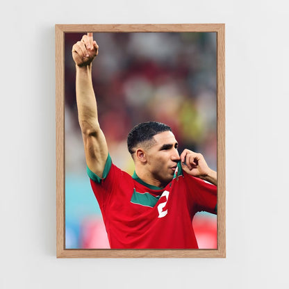 ap-achraf hakimi-9 cadre Bois clair