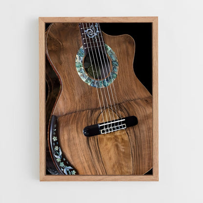 ap-acoustic guitar-5 cadre Bois clair