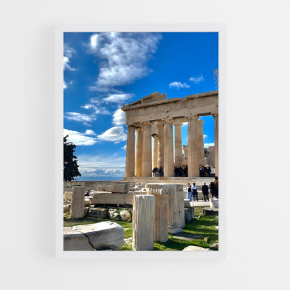 ap-acropolis athens-4 cadre Blanc