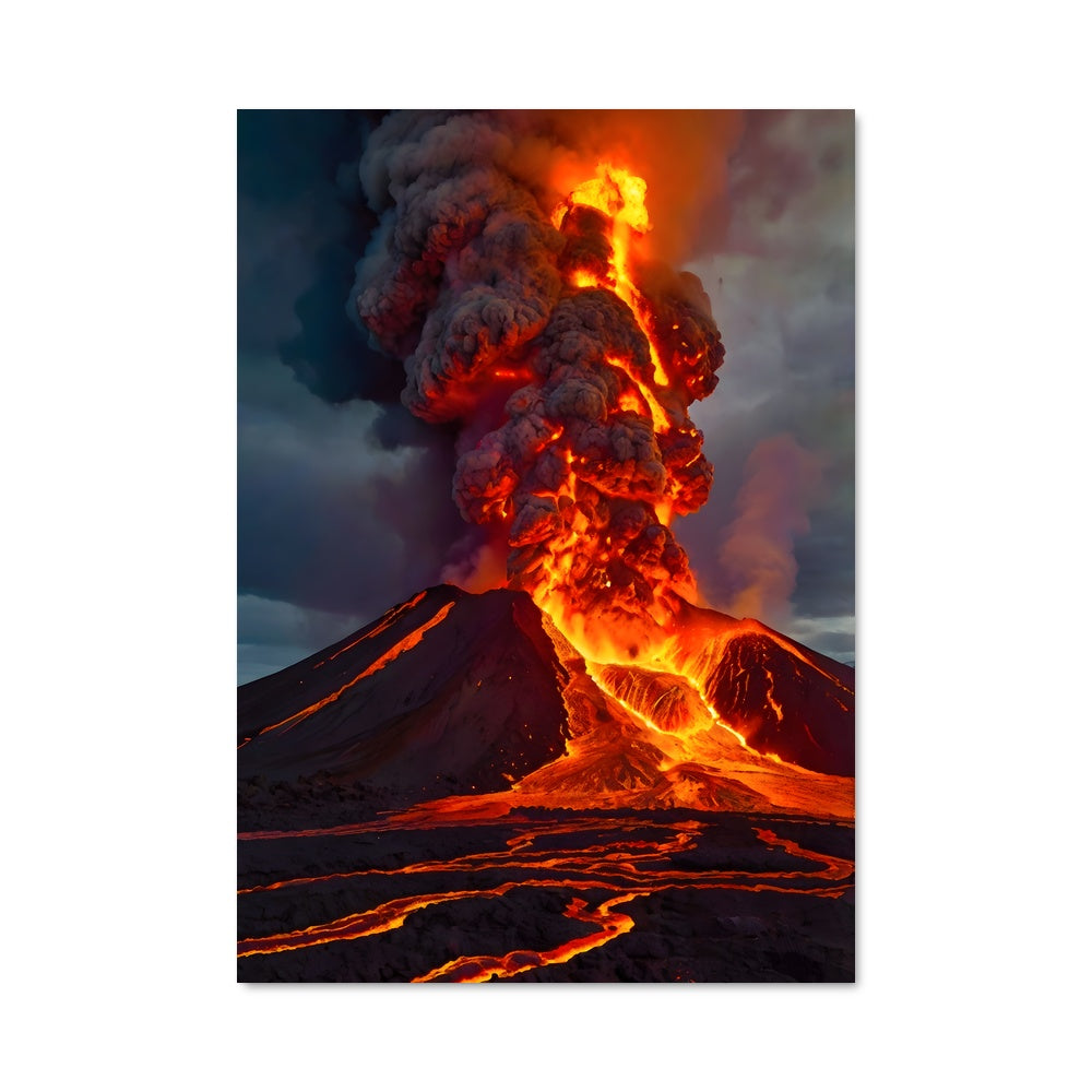 Poster Éruption Fatale