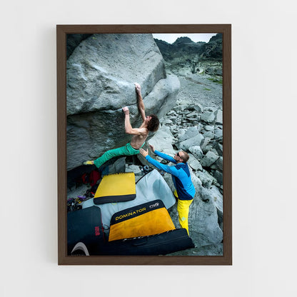 ap-adam ondra-9 cadre Bois foncé