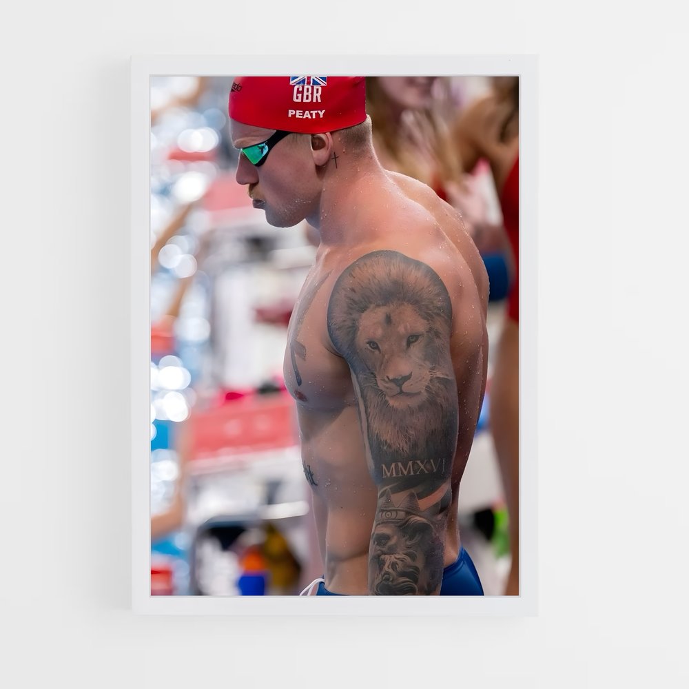 ap-adam peaty-2 cadre Blanc