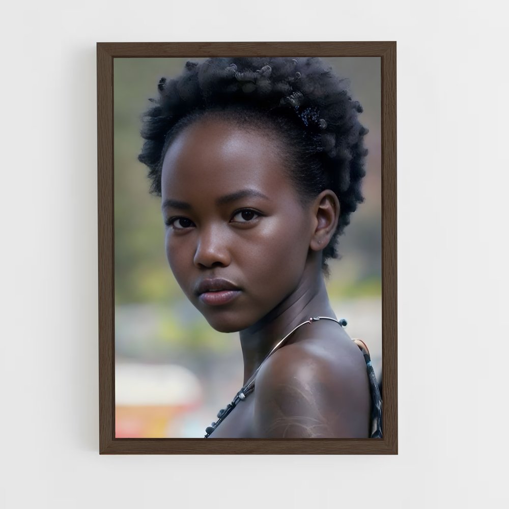 ap-adut akech-4 cadre Bois foncé