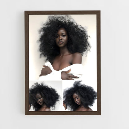 ap-adut akech-5 cadre Bois foncé
