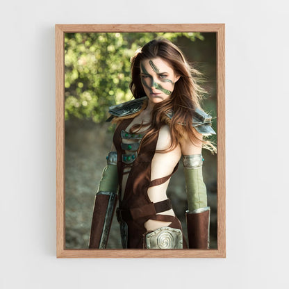 ap-aela the huntress-5 cadre Bois clair